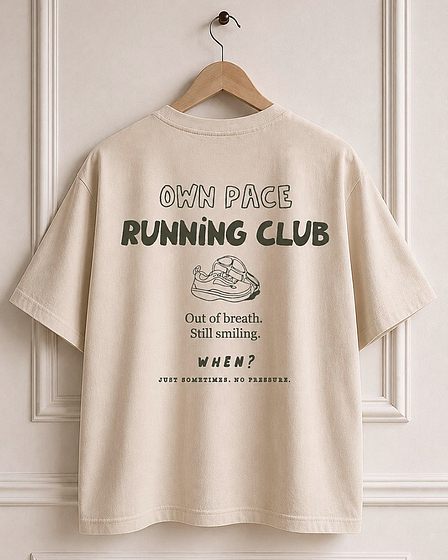 Own Pace Runnd Club Boxy T-Shirt