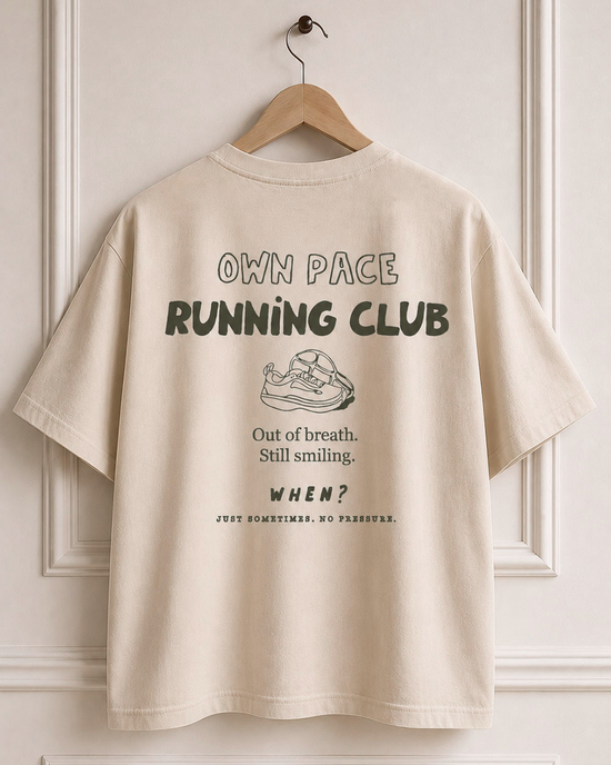 Own Pace Runnd Club Boxy T-Shirt
