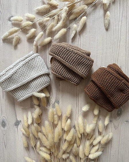 Sophie Scarf - gestrickter Mini-Schal