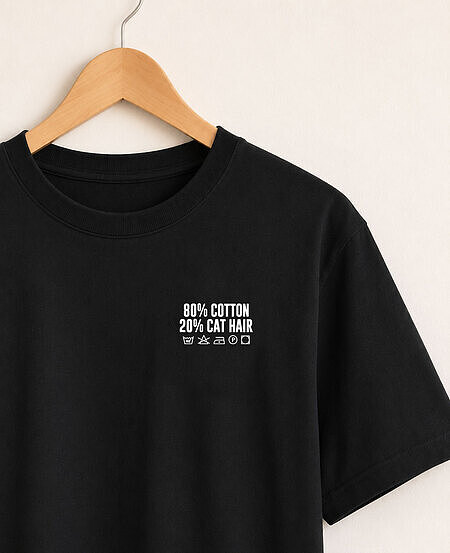 20% Cathair T-Shirt in schwarz
