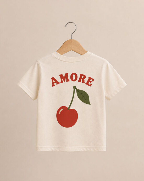 AMORE Cherry Set – Mom & Daughter - Kids T-Shirt