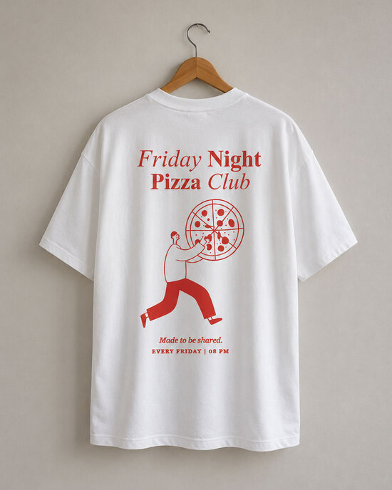 Friday Night Pizza Club T-Shirt