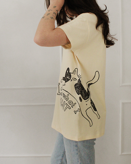 I do what I want – Cat t-shirt