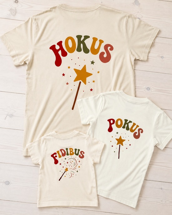 HOKUS Shirt Erwachsene - Partnerlook Set für Mama & Kinder