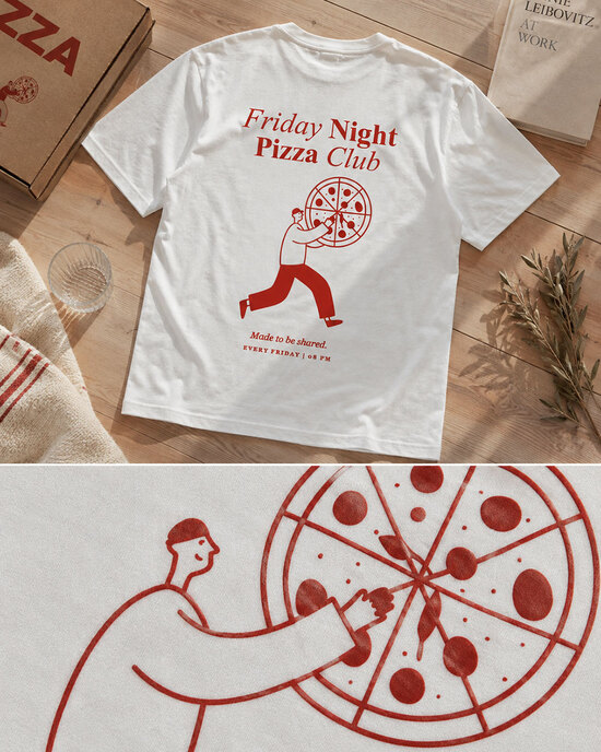 Friday Night Pizza Club T-Shirt