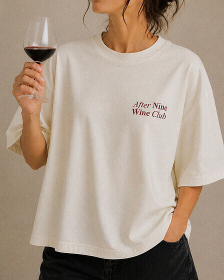 After Nine Wine Club - Boxy T-Shirt