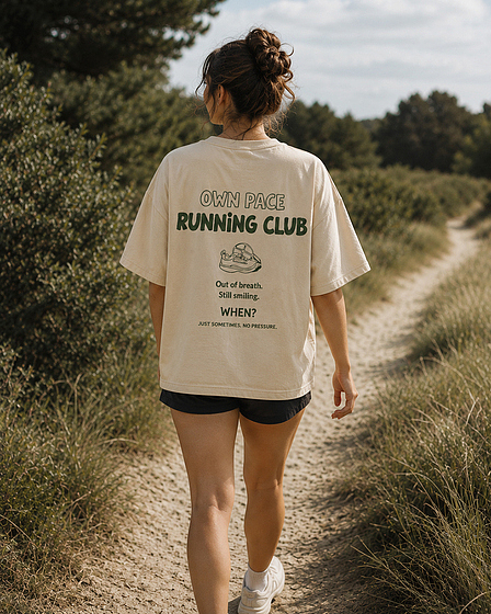 Own Pace Runnd Club Boxy T-Shirt