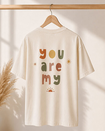 Mama & Mini Partnerlook T-Shirt – "You Are My Sunshine" - Mama