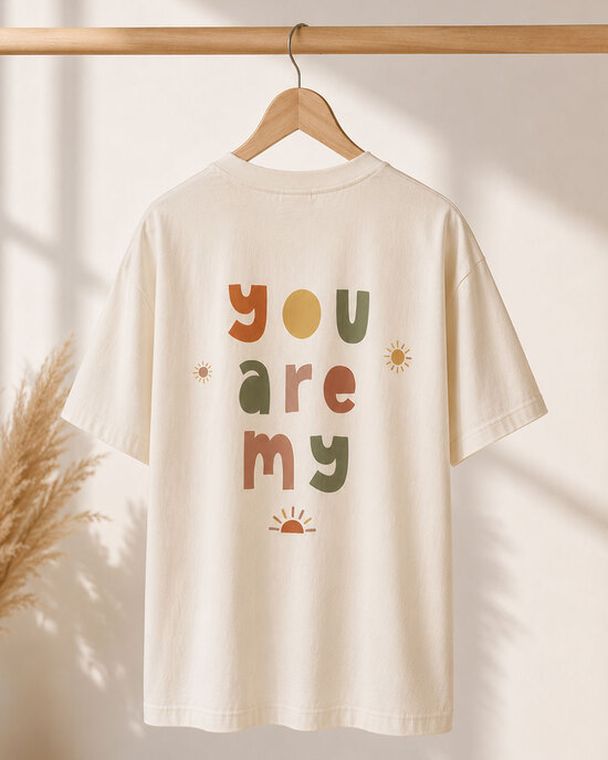 Mama & Mini Partnerlook T-Shirt – "You Are My Sunshine" - Mama