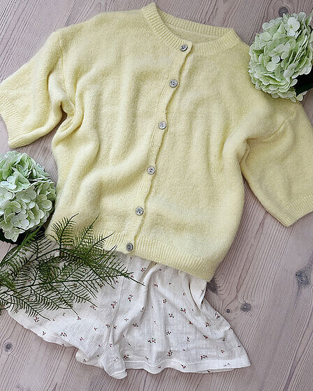 Butter Yellow Cardigan