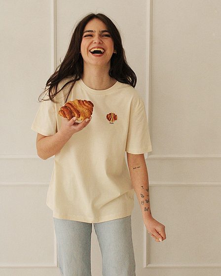 Moin Franzbrötchen T-Shirt