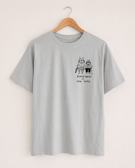 Department of Cool Dudes T-Shirt — Grau