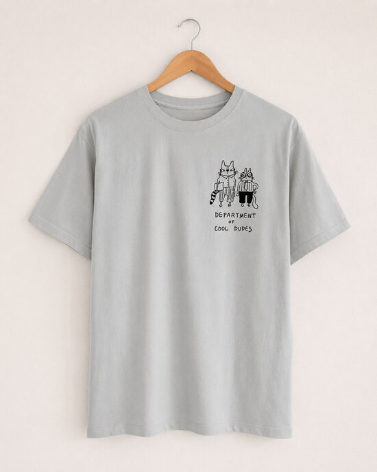 Department of Cool Dudes T-Shirt — Grau