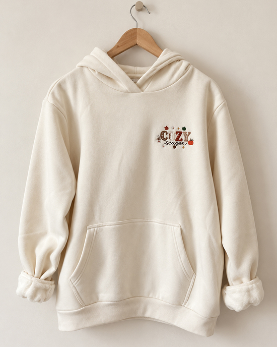 Bestickter Cozy Season Hoodie